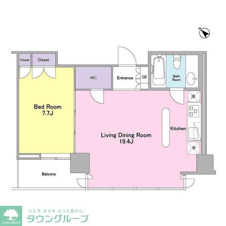 フォレストタウン参宮橋の物件間取画像